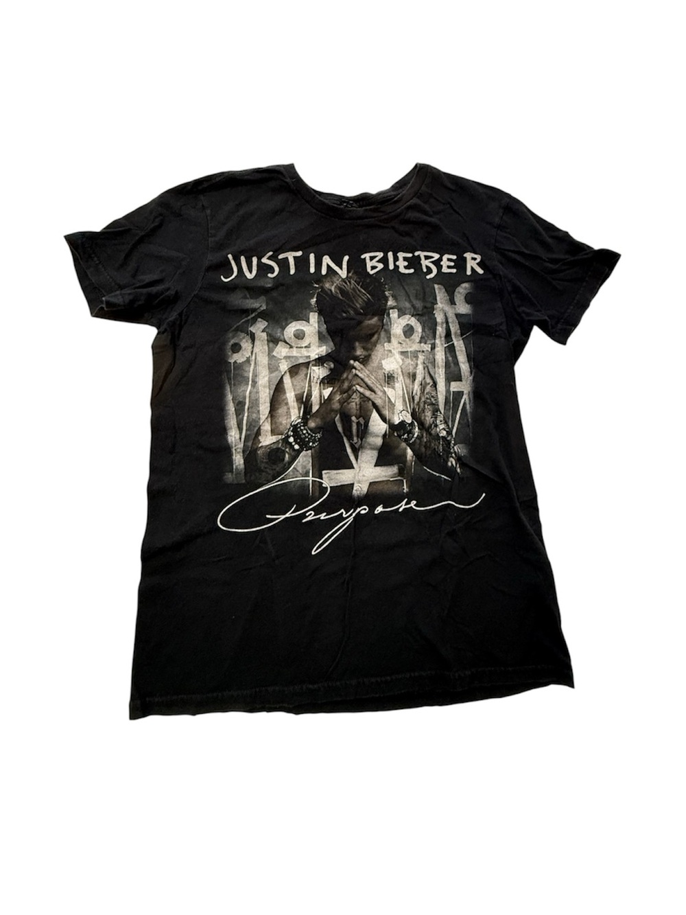 Justin Bieber Black Purpose Tour Graphic Tee